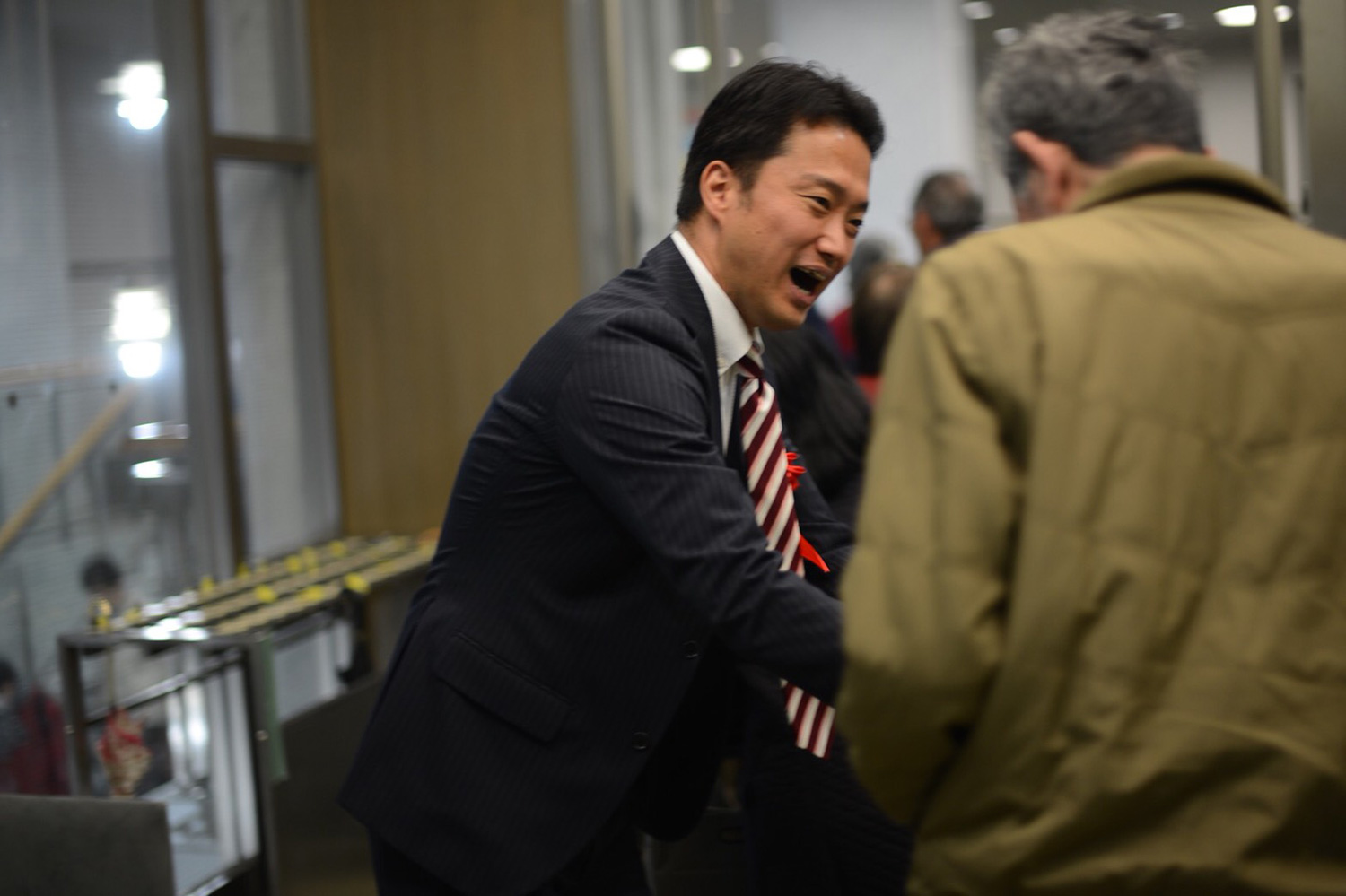 市民の方と交流