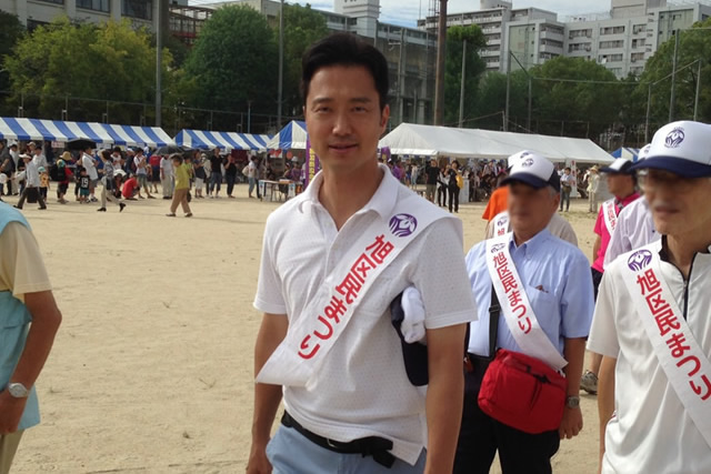 旭区民まつりパレードに参加